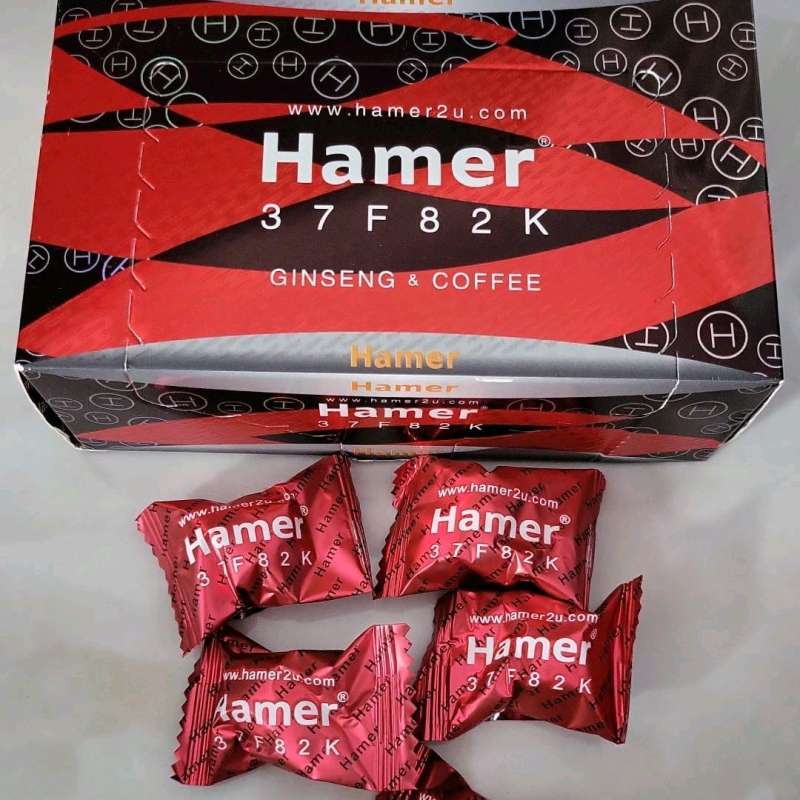 2 Box Hamer Candy Coffee Ginseng Made In Usa | Hamer Candy Coffee Ginseng Original